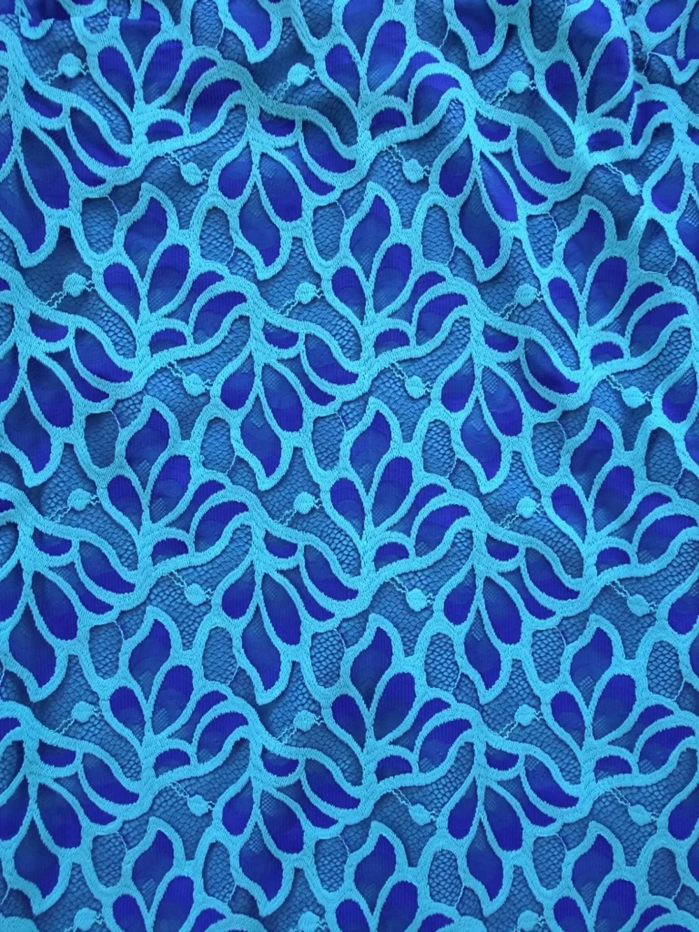 Lilly Pulitzer Devina Brewster Blue Light Flora Lace Shift Dress Size 6 - Picture 3 of 6